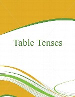 Table Tenses