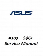 راهنمای تعمیر لپ تاپ Asus مدل S96JAsus Laptop S96J Service Manual