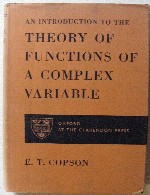 Introduction to the Theory of Functions of a Complex Variable