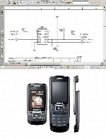 نقشه الکترونیک گوشی Samsung مدل D900Samsung ِD900 Electronic Diagram