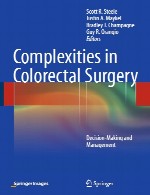 پیچیدگی ها در جراحی کولورکتال – تصمیم گیری و مدیریتComplexities in Colorectal Surgery