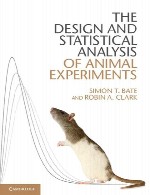 طراحی و تجزیه و تحلیل آماری آزمایش بر روی حیواناتThe Design and Statistical Analysis of Animal Experiments