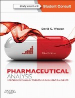 آنالیز دارویی - یک کتاب درسی برای دانشجویان داروسازی و شیمی دانان داروییPharmaceutical Analysis
