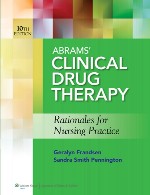 درمان دارویی بالینی آبرامز – منطق هایی برای تمرین پرستاریAbrams Clinical Drug Therapy