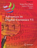پیشرفت ها در پزشکی قانونی دیجیتال VIAdvances in Digital Forensics VI