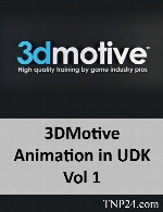 آموزش ایجاد انیمیشن های مختلف در یک محیط بازی3DMotive Animation in UDK Vol 1
