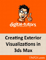 آموزش ایجاد تصاویر بنای خارجی در تری دی اس مکسDigital Tutors Creating Exterior Visualizations in 3ds Max