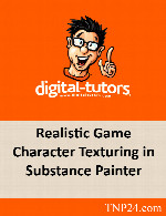 آموزش طراحی و اعمال بافت برای کاراکتر بازی ها در Substance PainterDigital Tutors Realistic Game Character Texturing in Substance Painter