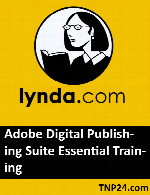 آموزش ابزارها و امکانات نرم افزار InDesignLynda Adobe Digital Publishing Suite Essential Training