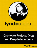 آموزشی ایجاد کردن فایلهای محاوره ای با قابلیت Drag and Drop در Adobe CaptivateLynda Captivate Projects Drag and Drop Interactions