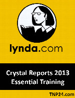 آموزش پیشرفته نرم افزار کریستال ریپورتزLynda Crystal Reports 2013 Essential Training