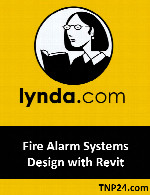 آموزش طراحی سیستم های اعلان آتش سوزیLynda Fire Alarm Systems Design with Revit