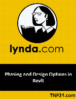 آموزش  Phasing و Design Option در RevitLynda Phasing and Design Options in Revit