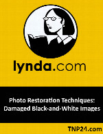آموزش تکنیک های ترمیم تصاویر قدیمیLynda Photo Restoration Techniques: Damaged Black-and-White Images