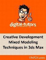 آموزش چندین تکنیک مدلسازی در نرم افزار 3ds Max 2012Digital Tutors Creative Development Mixed Modeling Techniques in 3ds Max