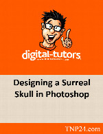 آموزش طراحی یک جمجمه سورئال با بکگراند سنگی در فتوشاپDigital Tutors Designing a Surreal Skull in Photoshop