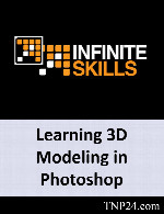 آموزش Adobe PhotoshopInfiniteSkills Learning 3D Modeling in Photoshop