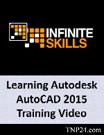 آموزش قابلیت های اساسی و کلیدی نرم افزار کاربردی و قدرتمند اتوکد 5201InfiniteSkills Learning Autodesk AutoCAD 2015 Training Video