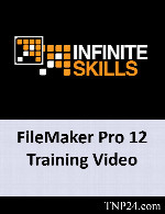 آموزشی تمامی امکانات و ابزارهای سیستم مدیریت دیتابیس FileMaker Pro 12InfiniteSkills Learning FileMaker Pro 12 Training Video