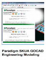 پاریدایم اس جی او سی ا دی اینجریگ مدلینگParadigm SKUA GOCAD Engineering Modeling 2009.3