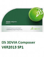 دی اس  3دیوا کامپوسرDS 3DVIA Composer V6R2013 SP1