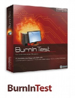 نرم افزار تست و نمایش ایراد قطعات سخت افزاری BurnInTestPassMark BurnInTest Pro 8.1.1018