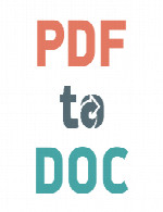 پی دی اف تو داکPDF to DOC 7.0.034