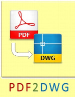 کانورتر پی دی اف به دی دبلیو جیAutoDWG PDF to DWG Converter 2017 3.7