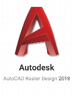 آوتودسک آوتوکد رستر دیزاینAutodesk AutoCAD Raster Design 2018 WIN32