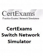 سرتگزم سویچ نتورک سیملیتورCertExams Switch Network Simulator v3.0.0