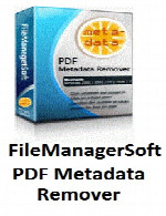 فایل منیجر سافت پی دی اف  متا دیتا ریموورFileManagerSoft PDF Metadata Remover v2.5.3 WinAll