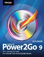 سایبرلینک پاور توگوCyberLink Power2Go Platinum v9.0 Retail