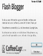 فلش بلاگرCoffeeCup Flash Blogger v4.6