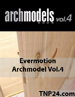 آرک مدل شماره 4 شامل در، دستگیره در ، پنجره و...Evermotion Archmodel Vol 4