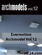 آرک مدل شماره 12 شامل انواع لامپ و روشنایی و...Evermotion Archmodel Vol 12