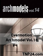آرک مدل شماره 14 شامل نواع چراغ ها، نور افکن ها و...Evermotion Archmodel Vol 14