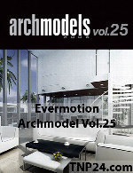 آرک مدل شماره 25 شامل انواع مبلمان و صندلیEvermotion Archmodel Vol 25
