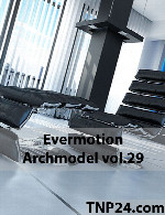 آرک مدل شماره 29 شامل انواع مبلمان وصندلیEvermotion Archmodel Vol 29