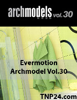 آرک مدل شماره 30 شامل انواع حوله، روسری، دستمال، بلوز، پیرهن تی شرت، شلوار، لباس و...Evermotion Archmodel Vol 30