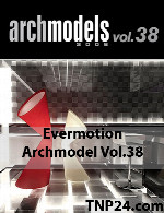 آرک مدل شماره 38 شامل انواع لامپ و چراغEvermotion Archmodel Vol 38