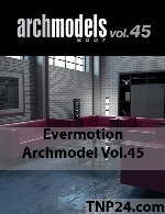 آرک مدل شماره 45 شامل مبلمان صندلی میز و...Evermotion Archmodel Vol 45