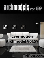 آرک مدل شماره 59 شامل مبلمان و صندلی و...Evermotion Archmodel Vol 59