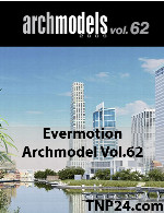 آرک مدل شماره 62 شامل خانه، برج و...Evermotion Archmodel Vol 62
