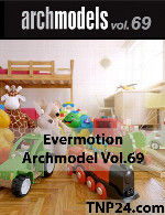 آرک مدل شماره 69 شامل اسباب بازی و وسایل بازیEvermotion Archmodel Vol 69