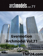 آرک مدل شماره 71 شامل آسمان خراشEvermotion Archmodel Vol 71