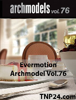آرک مدل شماره 76 شامل  انواع مواد غذاییEvermotion Archmodel Vol 76