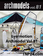 آرک مدل شماره 81 شامل وسایل ورزشیEvermotion Archmodel Vol 81