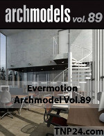 آرک مدل شماره 89 شامل میز و صندلی اداری و...Evermotion Archmodel Vol 89