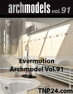 آرک مدل شماره 91 شامل رادیاتورها و اتصالاتEvermotion Archmodel Vol 91
