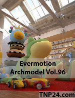 آرک مدل شماره 96 شامل اسباب بازیEvermotion Archmodel Vol 96